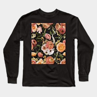 Flower Power Velvet Long Sleeve T-Shirt